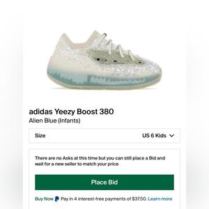 Yeezy 380 Infants